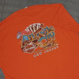 VTG  2003 Harley Davidson Men's 3XL Atlantic City New Jersey T-shirt Beefy T USA